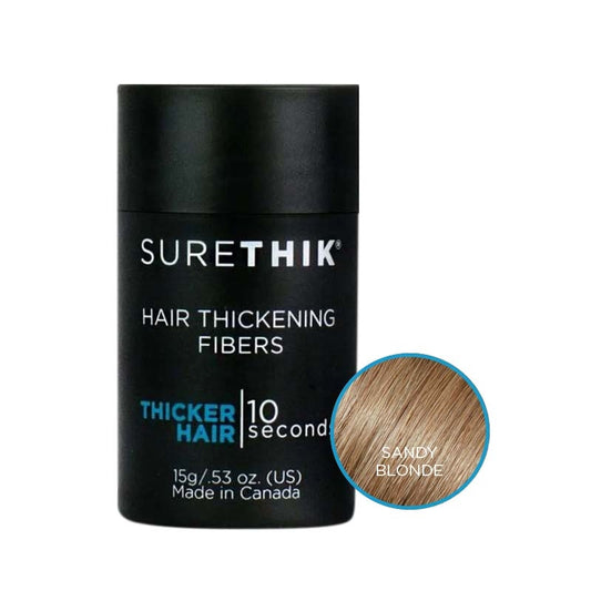 White Smoke SureThik  Hair Thickening Fibers  Sandy Blonde   15g