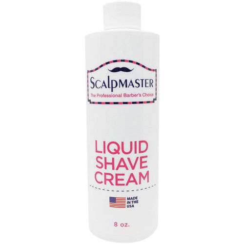 Scalpmaster Liquid Shave Cream 8oz