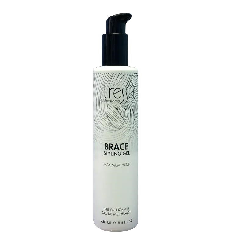 Light Gray Tressa  Brace Styling Gel  250ml