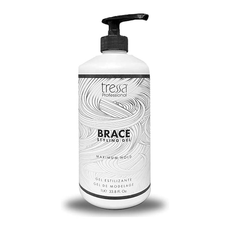 White Smoke Tressa  Brace Styling Gel  1L