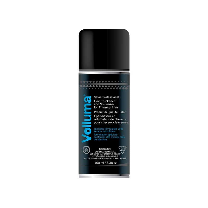 Black Volluma  Hair Thickening Spray  #6 Light Brown  100ml