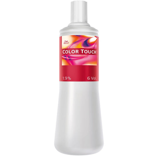Light Gray Wella Color Touch Emulsion Developer 1.9% 6 Vol Gallon