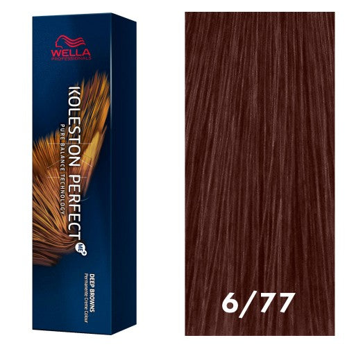 Dark Red Wella Koleston Perfect Deep Browns 6/77 Dark Blonde/Brown Intensive 2oz