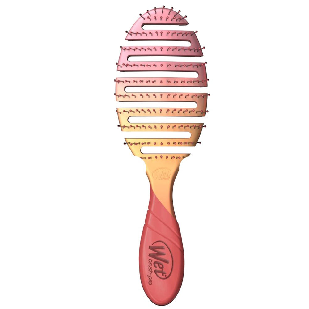 White Smoke WetBrush Pro Flex Dry Detangler Brush Ombre