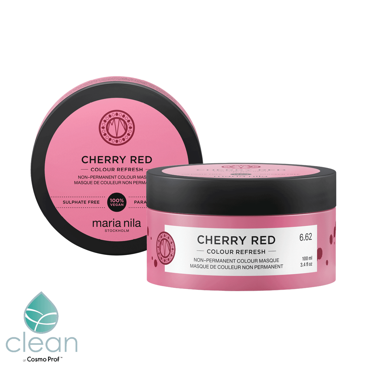 Maria Nila Colour Refresh Cherry Red 6.62 3.5 fl oz