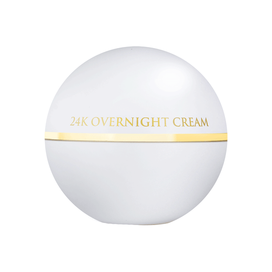 OroGold White Gold 24K Overnight Cream 1.76 oz.