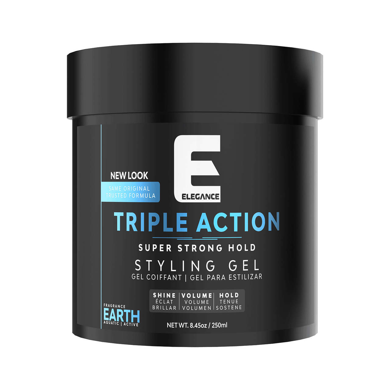 Elegance Triple Action Hair Gel - Earth 8.4 fl oz