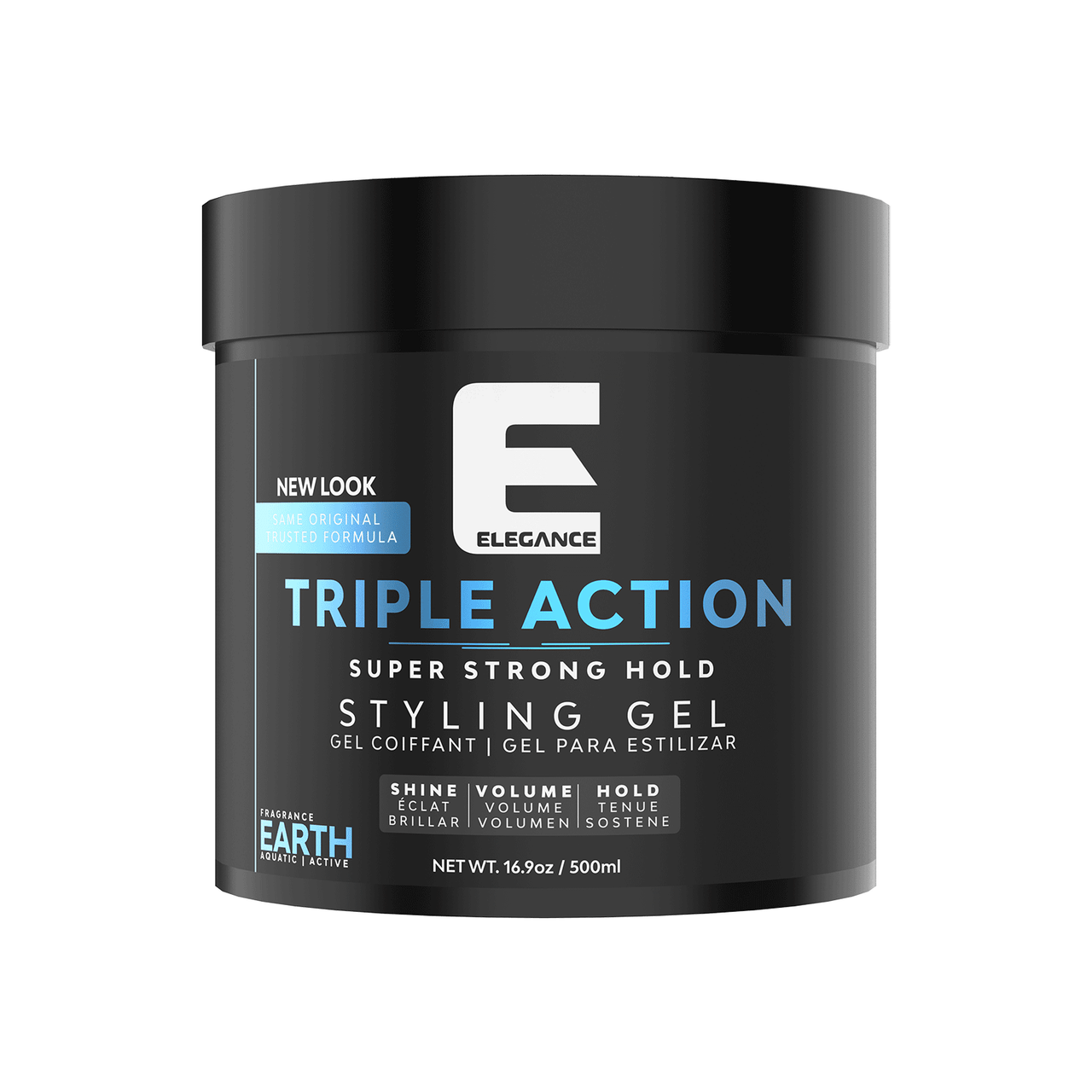 Elegance Triple Action Hair Gel - Earth 16.9 fl oz