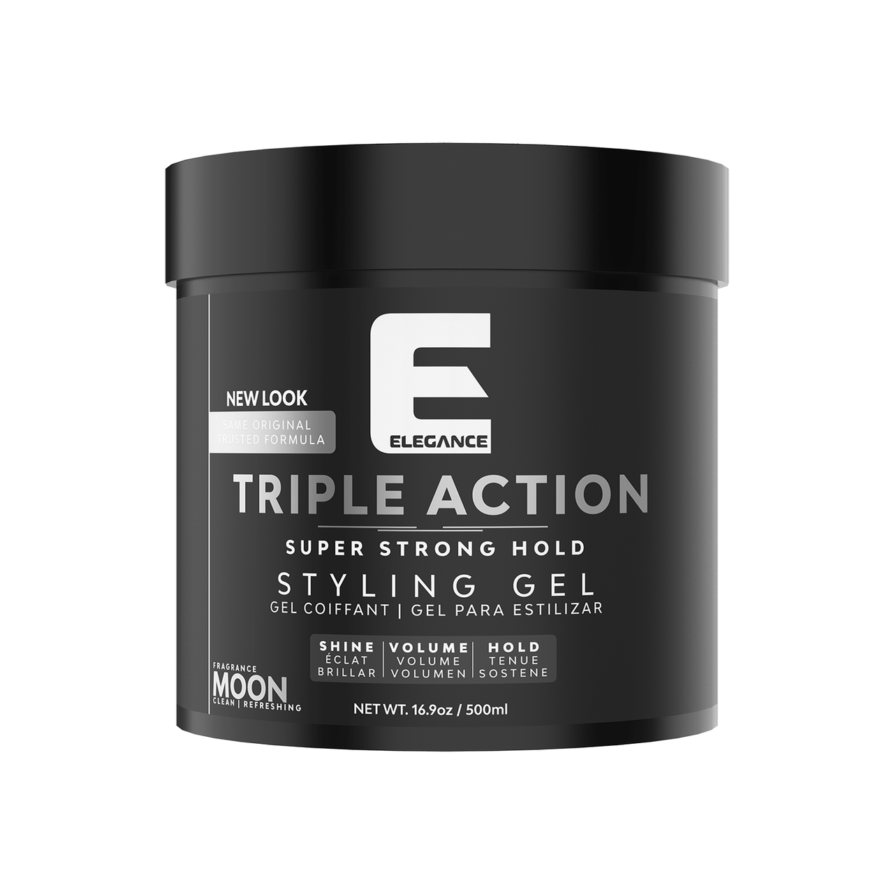 Elegance Triple Action Hair Gel - Moon 16.9 fl oz