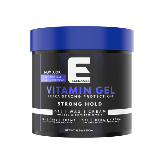 Elegance Vitamin Extra Strong Protection Strong Hold Gel 16.9 fl oz