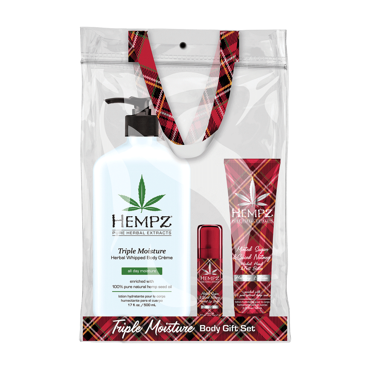 Hempz Limited Edition Triple Moisture Body Gift Set 1 Kit