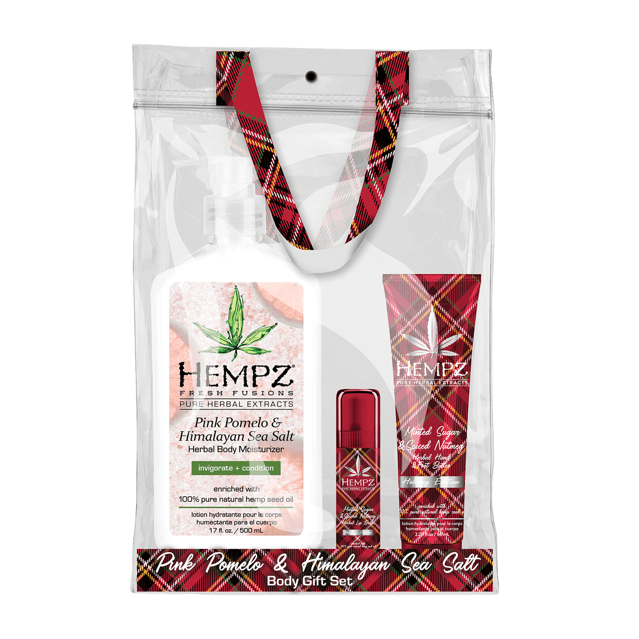 Hempz Limited Edition Pink Pomelo & Himalayan Sea Salt Gift Set 1 Kit