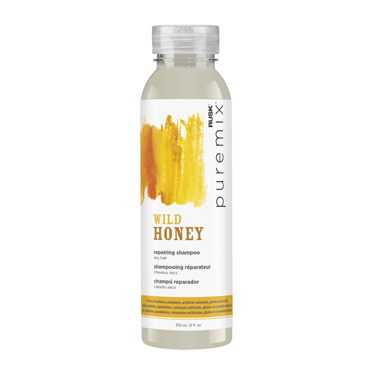 Rusk Puremix Wild Honey Repairing Shampoo 12 fl oz