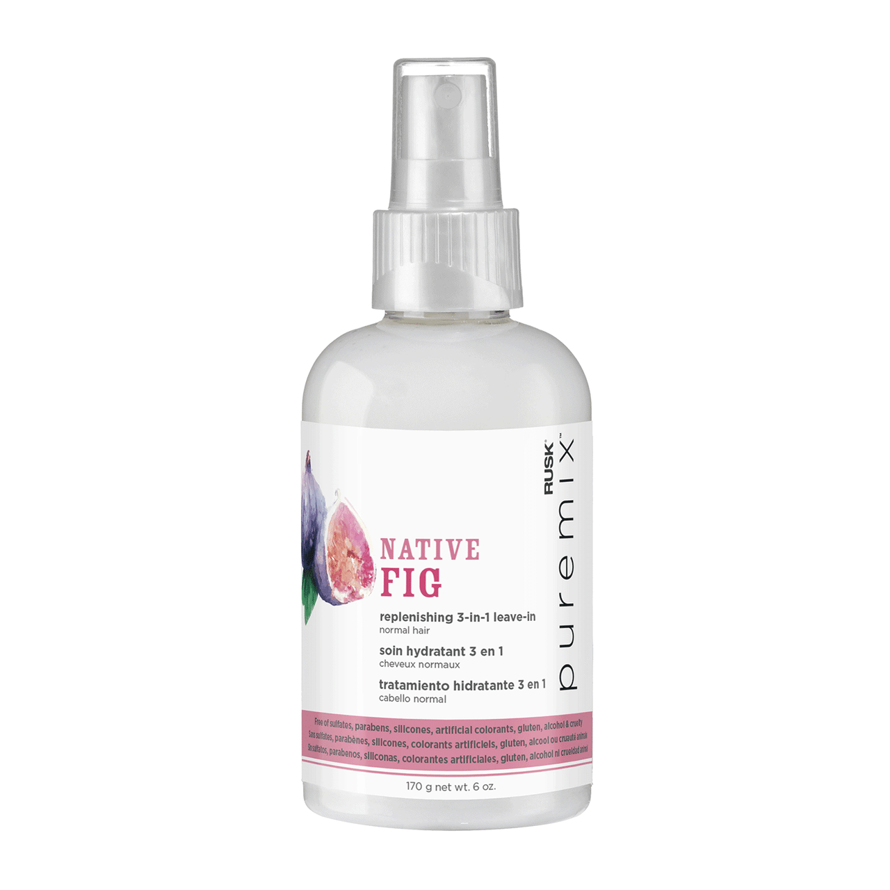 Rusk Puremix Native Fig Replenishing 3-In-1  Leave-In 6 fl. oz.