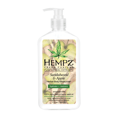 Hempz Sandalwood & Apple Herbal Body Moisturizer 17 fl. oz.