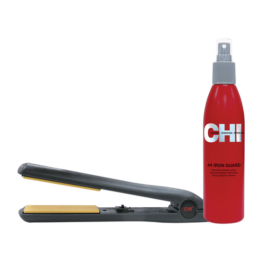 Farouk CHI Original Ceramic Iron 1" with CHI 44 Iron Guard Spray