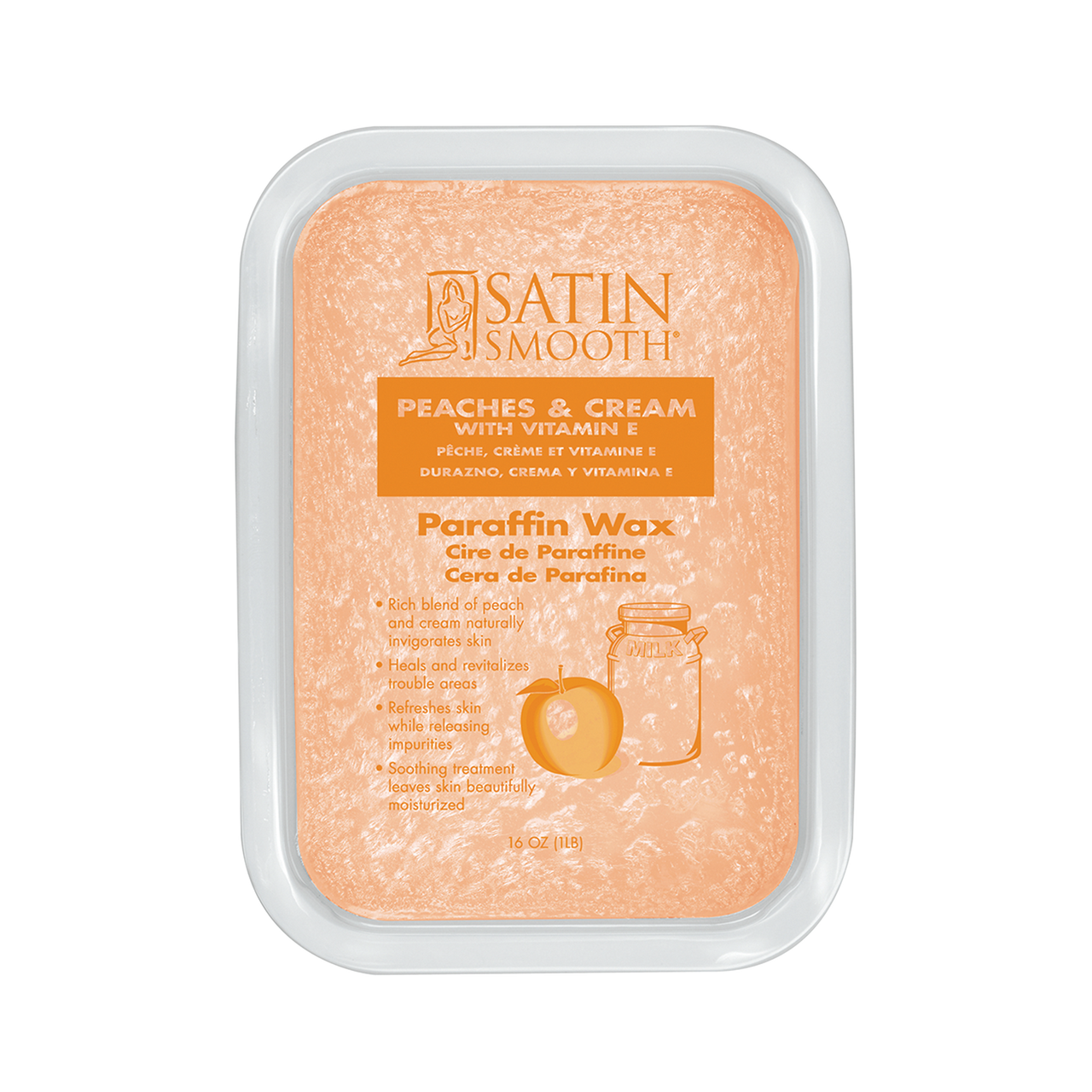 Dannyco Sundries Peaches & Cream Paraffin Wax 1 lb.