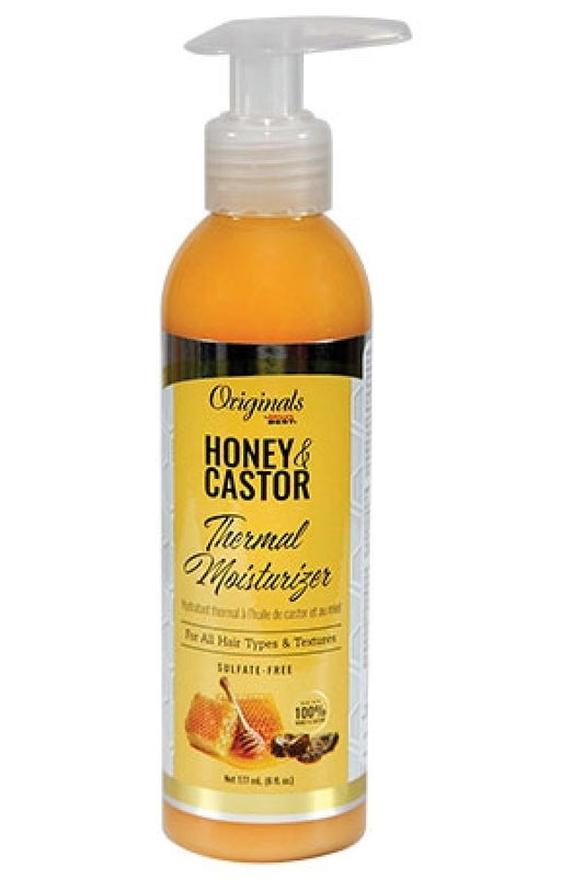 Africa's Best-125 Honey & Castor Thermal Moisturizer(6oz)