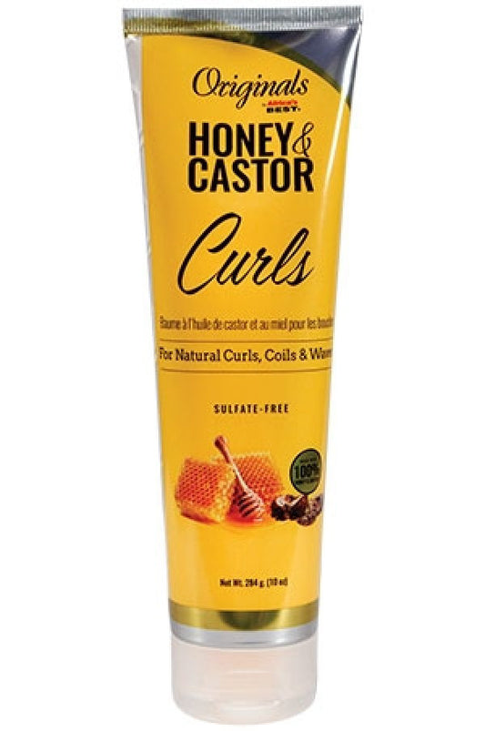 Africa's Best-126 Honey & Castor Curls(10oz)