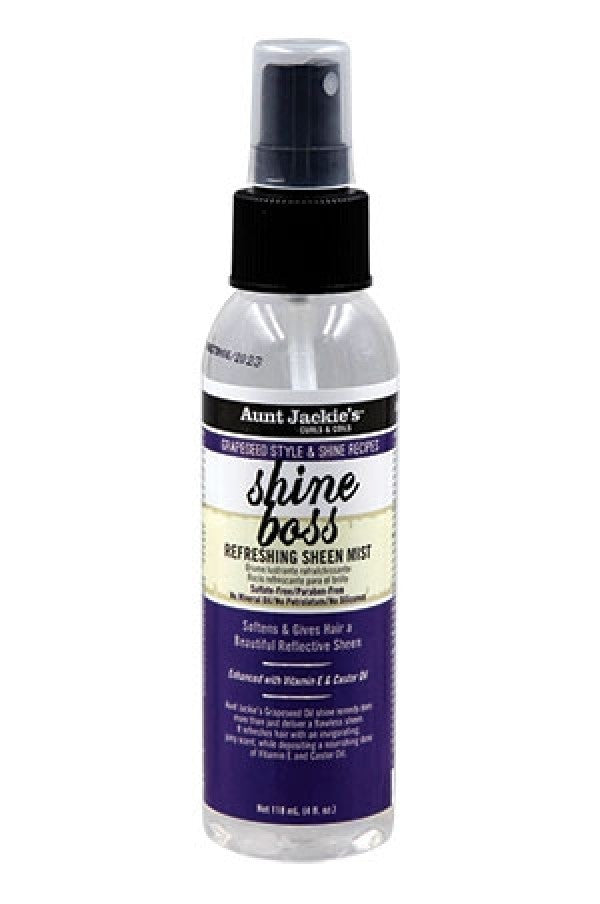 Aunt Jackie's-37 Grapeseed Shine Boss (4oz)