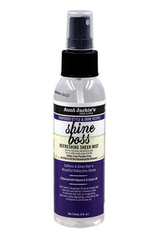 Aunt Jackie's-37 Grapeseed Shine Boss (4oz)