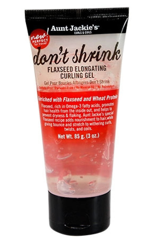 Aunt Jackie's-40 Flaxseed Elongating Curling Gel-Trevel (3oz)