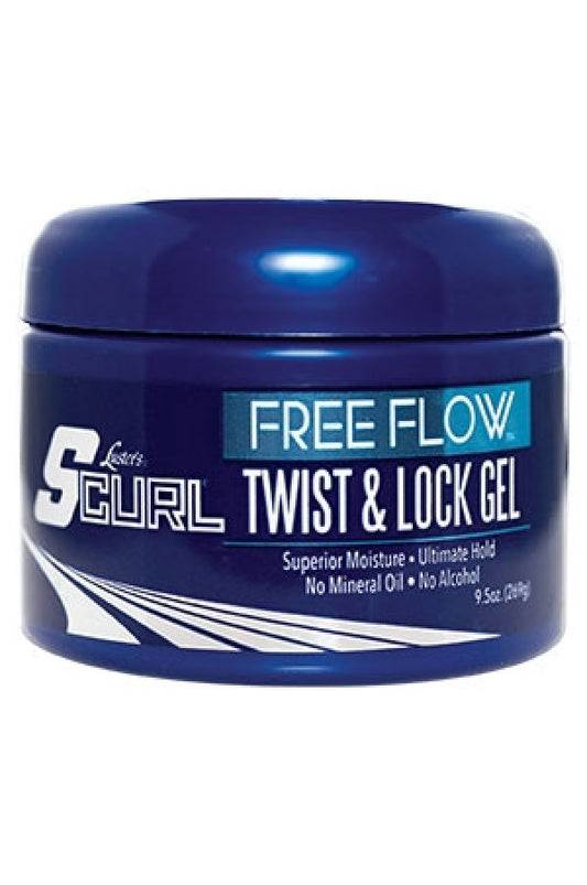 Scurl-26 S Curl Free Flow Twist & Lock Gel (9.5oz)