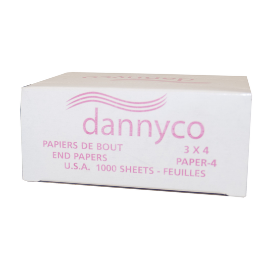 Dannyco Sundries End Wraps 3" x 4" (1000 sheets) 1 Box