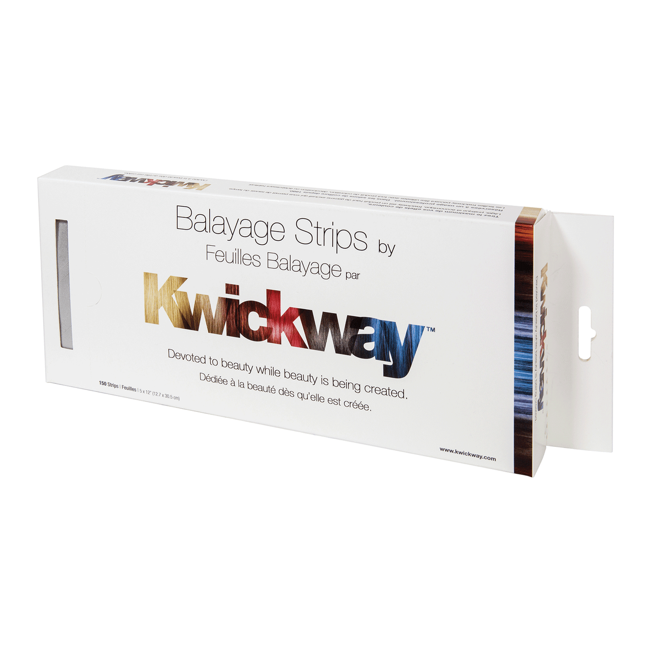 Dannyco Sundries Kwickway Balayage Strips 12 x 5 Inches (Silver) 150 Count