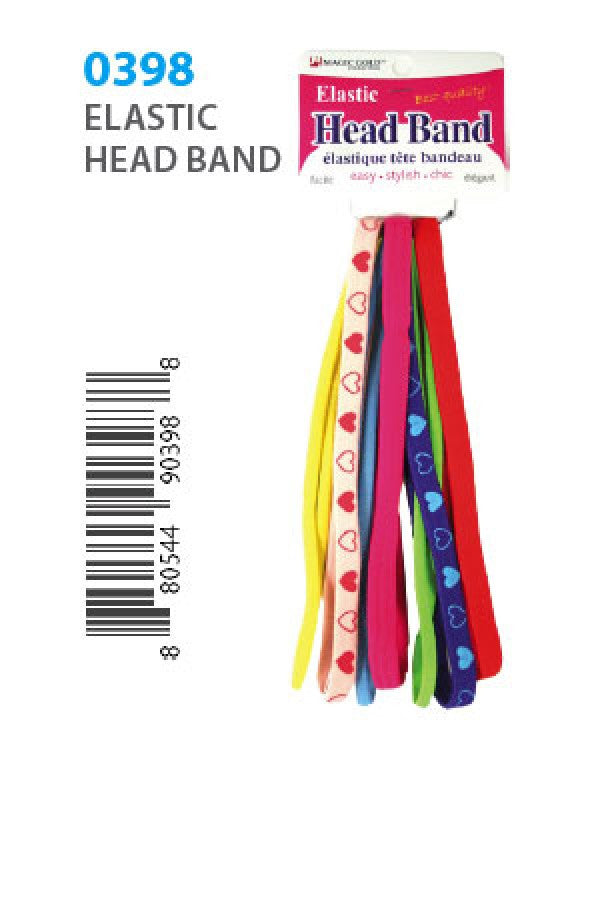 MGC Elastic Head Band 0398 ASST -dz