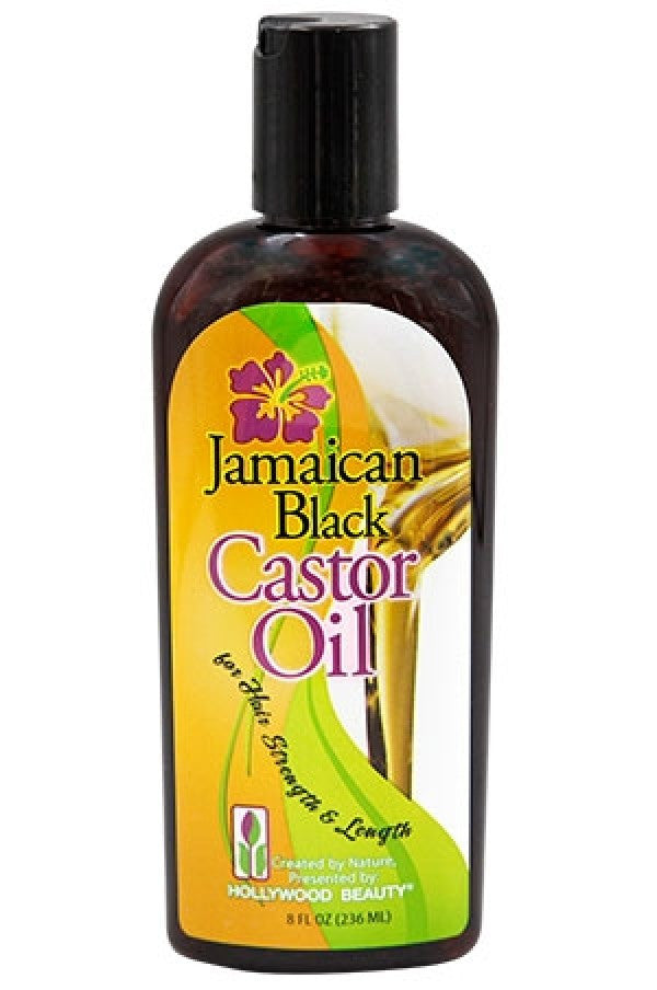 Hollywood Beauty-82 Jamaican Black Caster Oil(8oz)