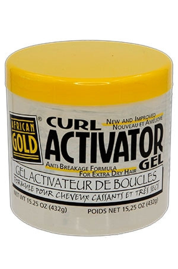 African Gold-box 1 Curl Activator Gel (15.25oz)