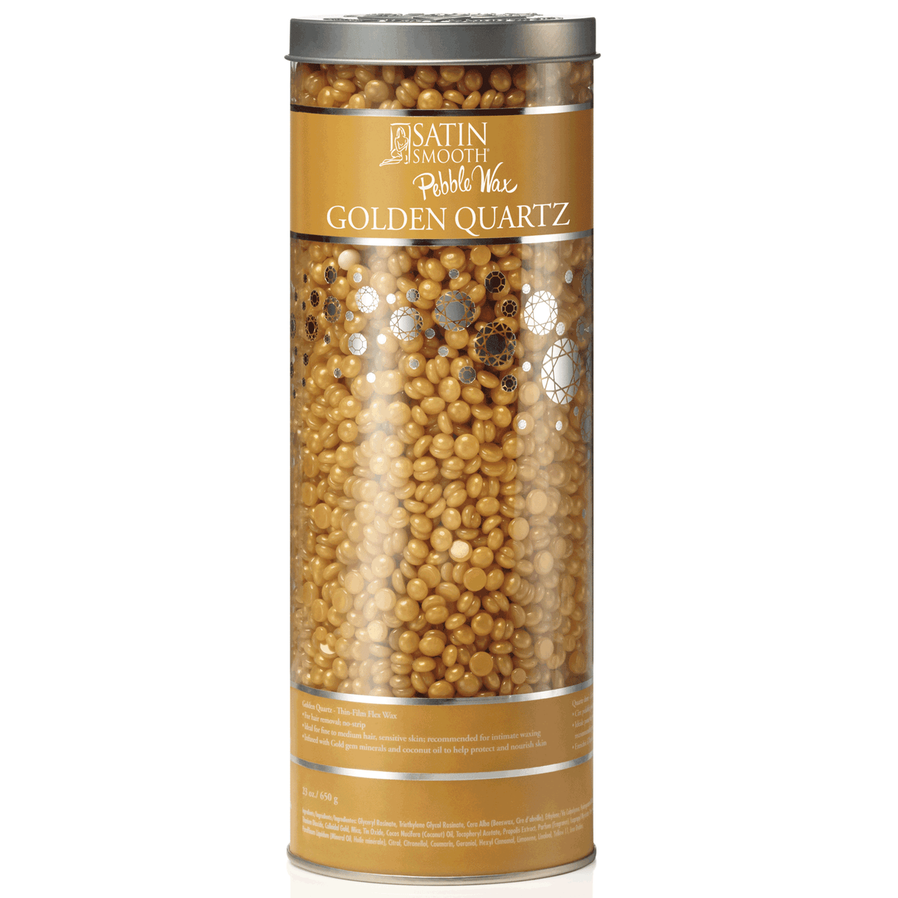 Dannyco Sundries Satin Smooth Thin-Film Hard Pebble Wax - Golden Quartz 23 oz.