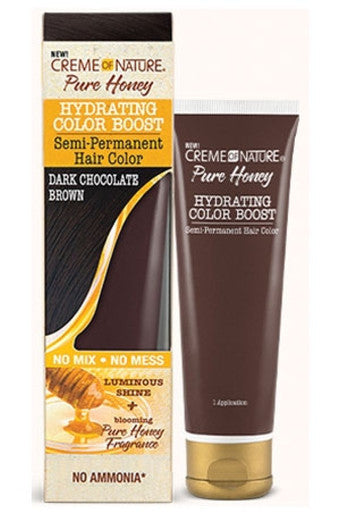 Creme of Nature-box 128 Semi Perm Hair Color-Dark Brown (3oz)