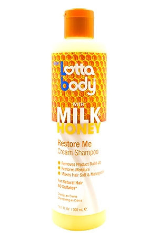 Lottabody-37 Milk & Honey Restore Me Cream Shampoo(10.1oz)