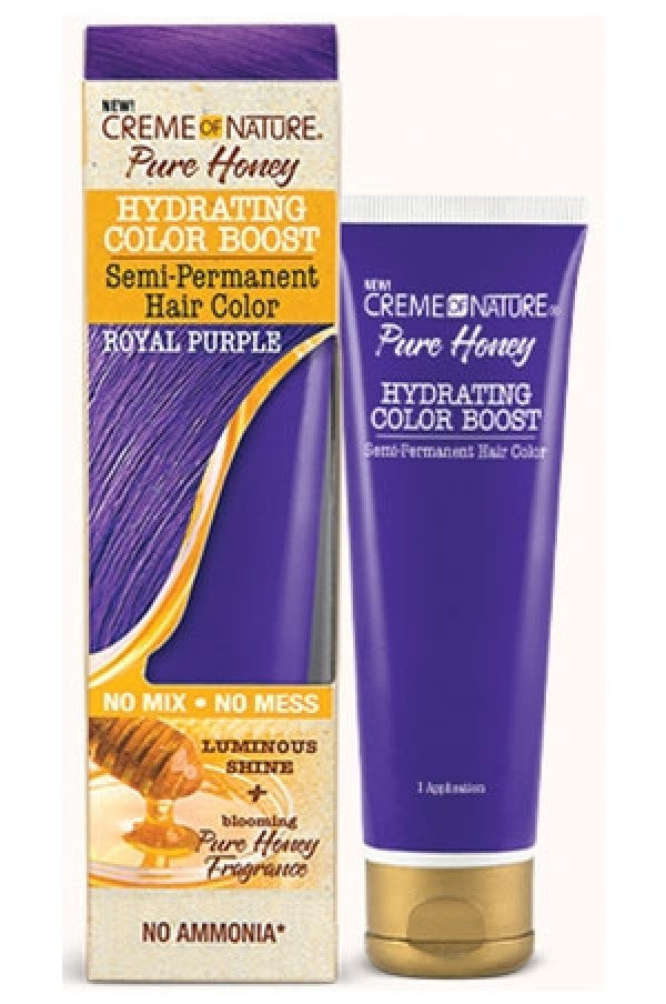 Creme of Nature-box 128 Semi Perm Hair Color-Royal Purple (3oz)