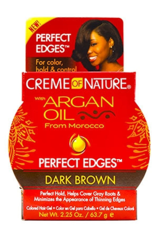 Creme of Nature-119 Argan Oil Perfect Edges-D. Brown(2.25oz)