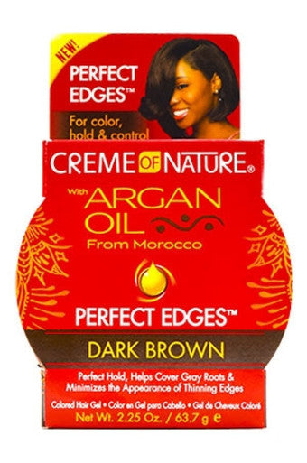 Creme of Nature-119 Argan Oil Perfect Edges-D. Brown(2.25oz)