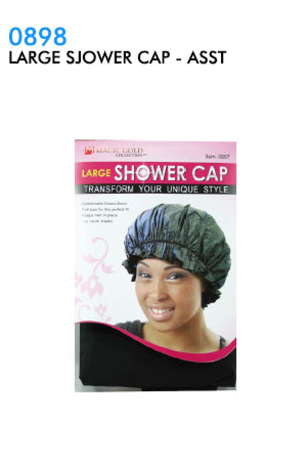 MGC-0898 Large Shower Cap (Asst) -dz