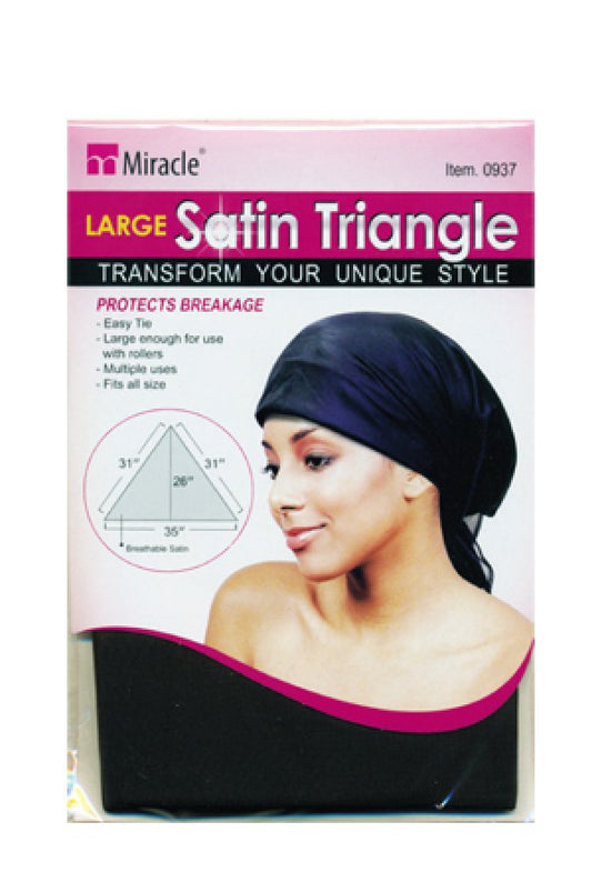 Miracle-0938 Large Satin Triangle (Mix) -dz