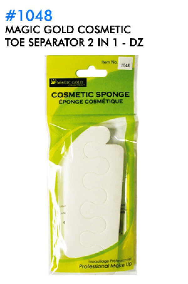 Magic Gold-1048 Cosmetic Toe Separator 2 in 1 -dz