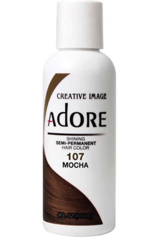Adore-1 Semi Permanent Hair Color (4 oz)- 107 Mocha