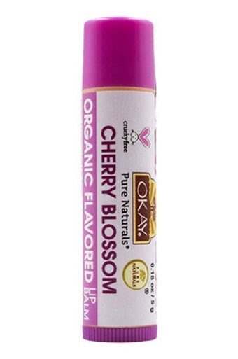 Okay-75 Nourishing Lip balm Tube-Cherry Blossom (0.18oz x 12pc)