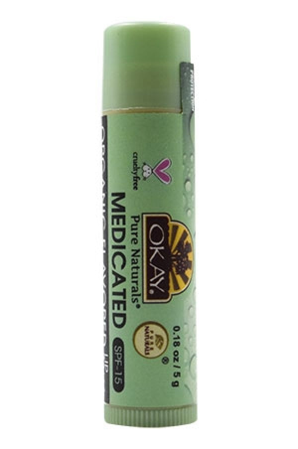 Okay-box 83 Nourishing Lip Balm Tube-Medicated(0.18ozx12pc)-dz