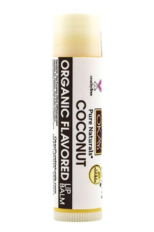 Okay-77 Nourishing Lip balm Tube-Coconut (0.18oz x 12pc)