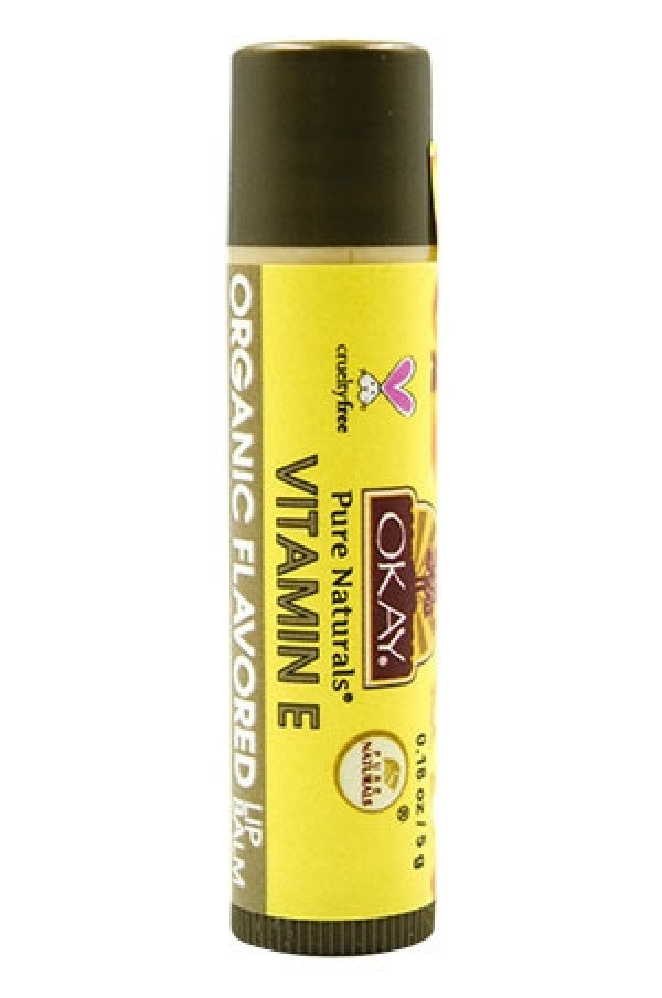 Okay-90 Nourishing Lip balm Tube-Vitamin E (0.18oz x 12pc)