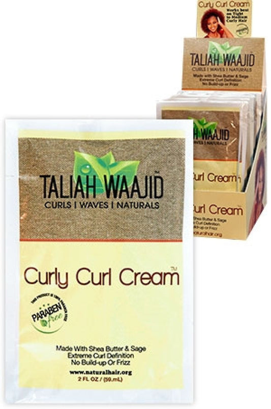 Taliah Waajid-63 Black Earth CWN Curly Curl Cream(12pc/ds)