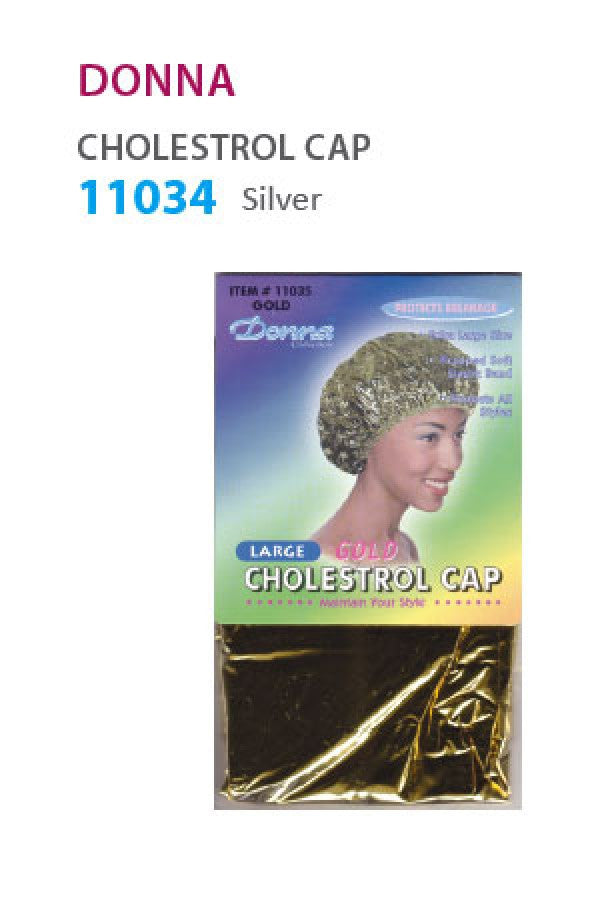 Donna-11034 Cholestrol Cap (Silver) -dz