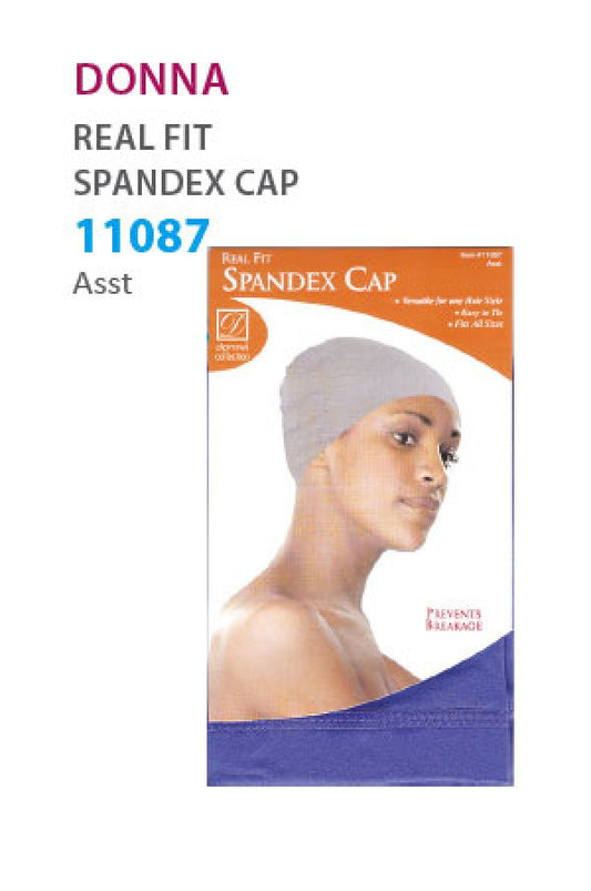 Donna-11087 Spandex Cap (Mix) -dz