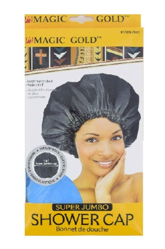 Magic Gold Super Jumbo Shower Cap 1169 Asst -dz